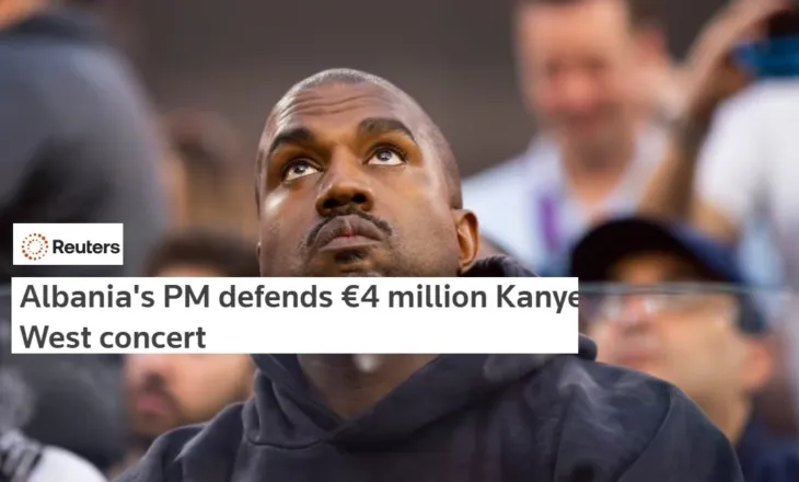 Reuters: Rama jep 4 milionë € për Kanye West, por shkakton reagime negative