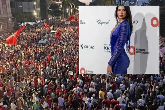 Revolta popullore për largimin e qeverisë/ Media italiane jehonë, ngjarjeve: Dua Lipa mbështet protestat në Tiranë