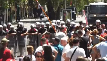 Revolta/ Shoqërimi i aktivistëve gjatë protestës, Komiteti i Helsinkit ngre shqetësime për kufizimin e lirisë