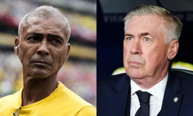 Romario “masakron” Ancelottin në televizion: Është turp që ndodhet ende në stolin e Brazilit