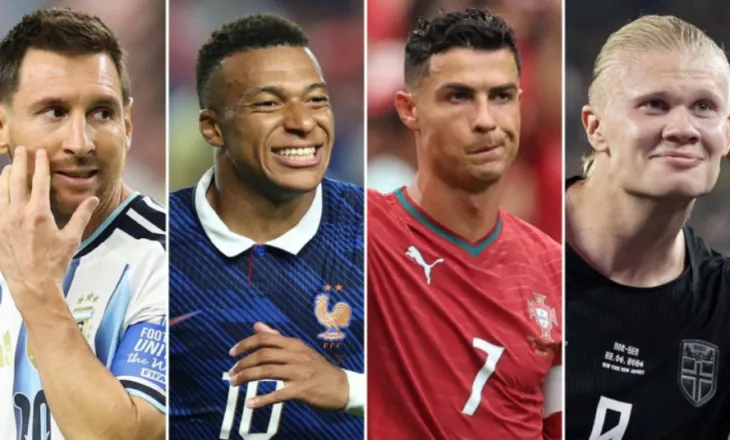 Ronaldo 10 mln euro, Messi 15 mln euro… Yamal e Haaland 220 mln euro. Ja si ndryshon vlera e yjeve të futbollit pas Kupës së Botës