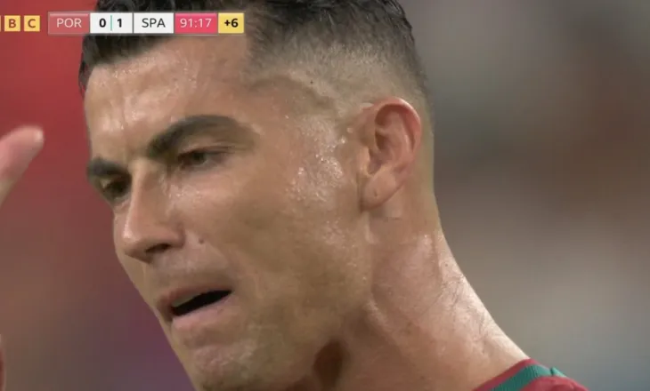 Ronaldo në lot. Një gol në shtesë i Spanjës eliminon Portugalinë (video)