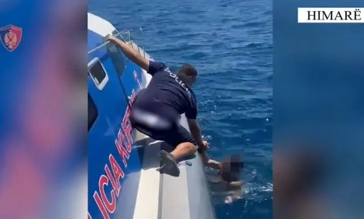 Rrezikuan të mbyteshin, Policia Kufitare u vjen në ndihmë 9 turistëve të huaj në Himarë dhe Ksamil
