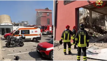 Shembet një ndërtesë në Mesina të Italisë, gjashtë persona rezultojnë të zhdukur. Ka shpresa për persona të gjallë