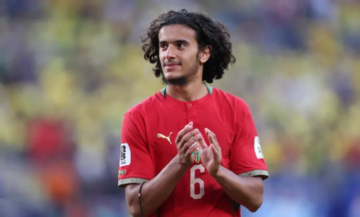 Shkëlqeu në Kupën e Botës me Marokun, skuadra e Manchester City synon talentin 18-vjeçar për mesfushën