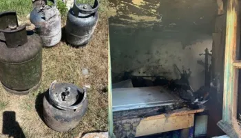 Shpërthejnë bombolat e gazit në Maliq, përfshihet nga flakët një banesë