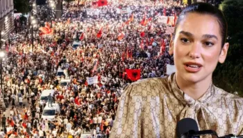 “Shumë njerëz që po na dëgjojnë”/ Dua Lipa kthehet në zërin e protestuesve në Instagramin me 88 milion ndjekës