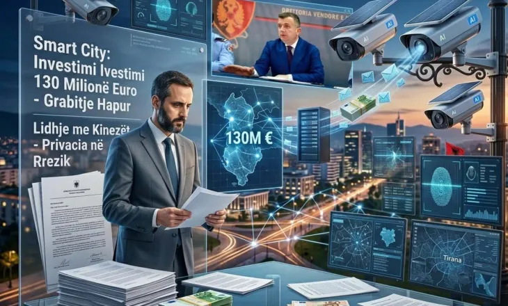 Smart City, investimi 130 milionë euro grabitje hapur, Lamallari-Balla në qendër të skandalit, ja si u prokuruan…