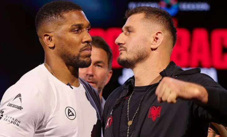 Sonte shkruhet historia, Kristian Prenga sfidon Anthony Joshua-n në duelin më të madh të boksit shqiptar