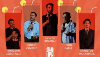 Stand-up comedy rikthehet në Prishtinë, pesë komedianë në skenën e Pallatit të Rinisë