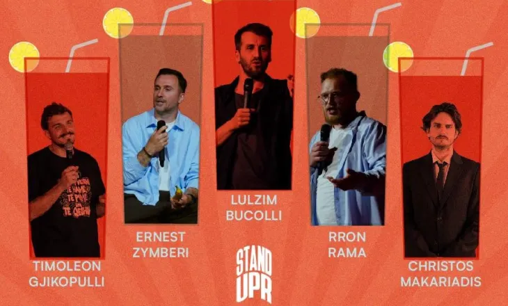 Stand-up comedy rikthehet në Prishtinë, pesë komedianë në skenën e Pallatit të Rinisë