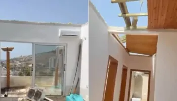 Stuhia apokaliptike në Sarandë, “fluturon” çatia e një pallati 12-katësh, IMT nis verifikimet!
