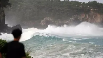 Supertajfuni Bavi godet Paqësorin, erëra deri në 315 km/orë, evakuime masive