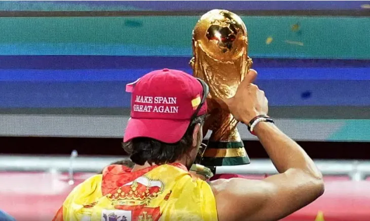 “Ta bëjmë Spanjën madhështore sërish”; Ferran Torres tallet me Trump gjatë festimeve