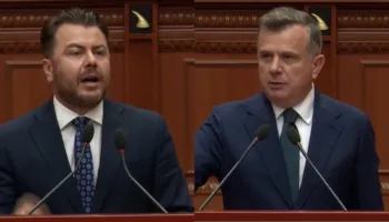 “Të fala Gones”/ Balla përplaset me Kaprin, nxjerr mesazhet në Kuvend: Më kërkove të të ruaja votat!