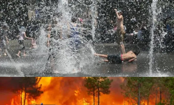 Temperaturat ekstreme “përvëlojnë” Evropën, zjarre dhe viktima në disa shtete