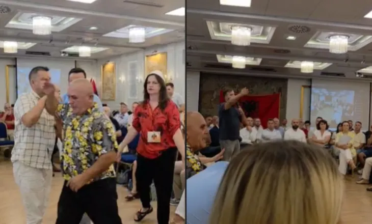 Tensione në Kuvendin Kombëtar të Protestës, të pranishmit përplasen me njëri-tjetrin
