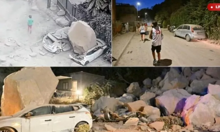 Tërmeti shkund Napolin, më i forti në 40 vjet! Shikoni pamjet! Dëme në Kisha e godina, ka dhe të plagosur