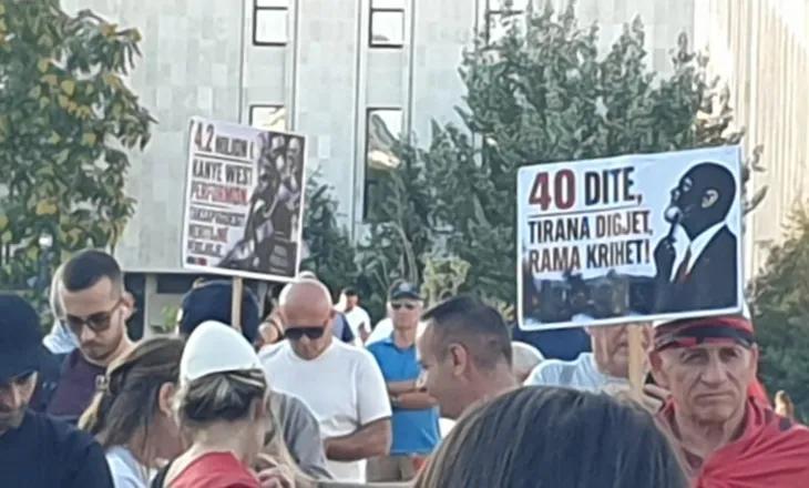 Tirana digjet, Rama krihet”/ Protestuesit: Duam shpjegime për 4 mln eurot e Kanye West