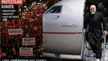 Tirana ndizet nga protestat, Edi dhe Linda Rama fluturojnë me charterin luksoz drejt Turqisë