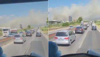 Tjetër zjarr në vend/ Flakët përfshijnë zonën e Koxhasit, në Fushë të Shijakut