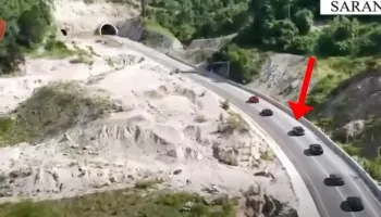 Trafikonte 4 pistoleta në Sarandë, shihni si arrestohet i riu në tunelin Skërficës: Policia, mos lëviz… (VIDEO)