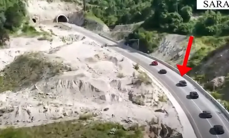 Trafikonte 4 pistoleta në Sarandë, shihni si arrestohet i riu në tunelin Skërficës: Policia, mos lëviz… (VIDEO)