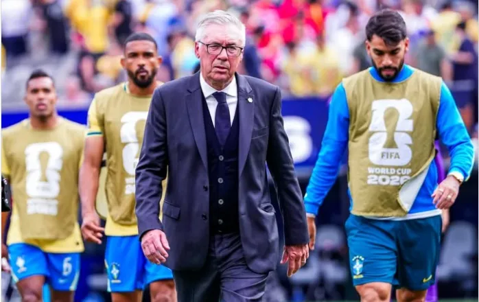 Trajneri Carlo Ancelotti mesazh tifozëve brazilianë pas eliminimit nga Kupa e Botës