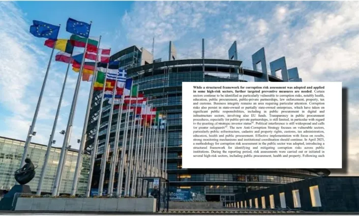 ‘Transparenca e kufizuar’, Komisioni Europian: Tenderët, PPP-të dhe Tatimet, të ekspozuara ndaj korrupsionit