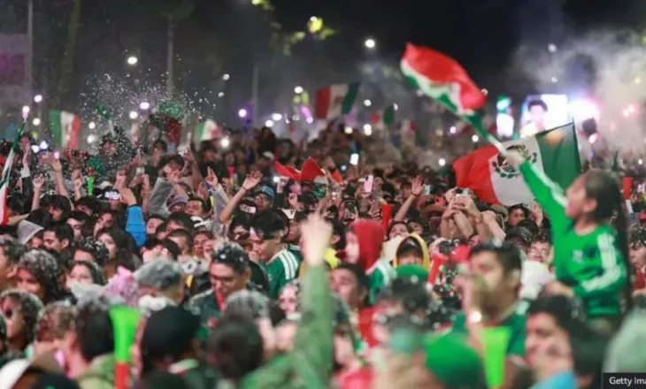 Tre të vdekur gjatë festimeve të Kupës së Botës në Meksiko Siti