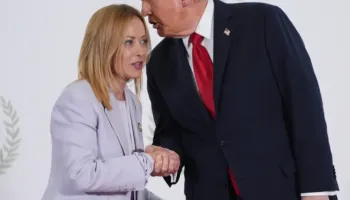 Trump zbut tonet me Melonin pas përplasjes për Iranin: Është një person i mirë,  por bëri një gabim…