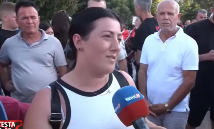 U arrestua gjatë protestës te Kuvendi, gruaja e Altin Hilës: E kanë burgosur pa të drejtë!