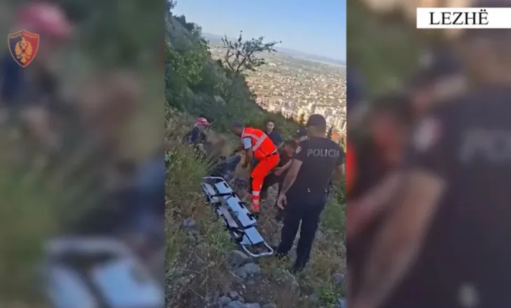 U rrëzua duke ruajtur bagëtitë në mal, ndërhynë policia e Lezhës/ I moshuari transportohet në spitalin e Traumës