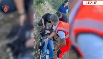 U rrëzua në mal teksa ruante bagëtitë, burri transportohet drejt Traumës në Tiranë