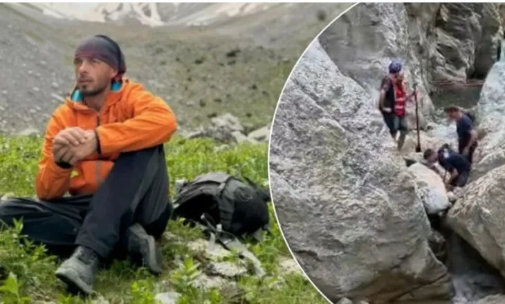 U rrëzua nga faqja shkëmbore te Ura e Vashës, gjendet trupi i pajetë i ‘alpinistit’