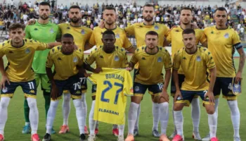 UEFA Conference League/ AF Elbasani barazon me BATE Borisov në ndeshjen e parë, kualifikimi vendoset pas një jave