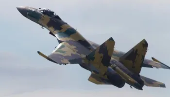 Ukraina publikon pamjet e rrëzimit të aeroplanit luftarak rus Su-35