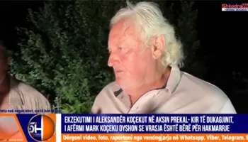 VIDEO – Aleksandër Koçeku dyshohet se ra në pritë, 25 gëzhoja nga e njëjta armë në vendngjarje…