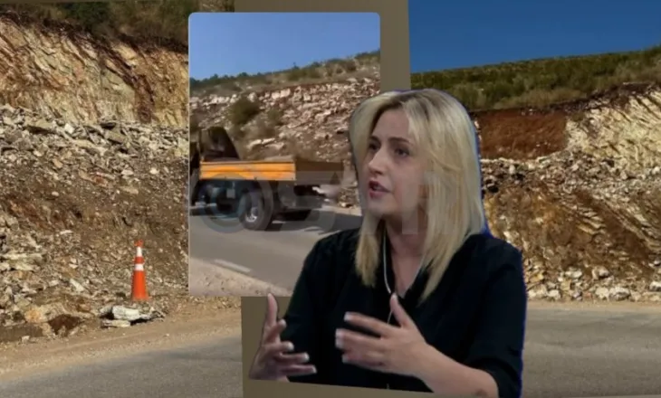 Video denoncimi, Zhupa: Punimet në bypassin Sarandë–Himarë pa siguri: gurë mbi rrugë dhe rrezik për jetën