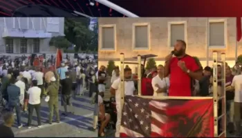 VIDEO/ Emigranti nga Italia: Kam ardhur për të mbështetur protestën, Shqipëria nuk duhet të braktiset