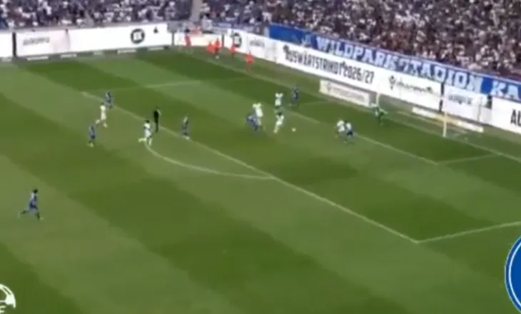 VIDEO/ Lojtari i Shqipërisë U-21 i shënon golin Interit, shikoni realizimin e Tim Civejas