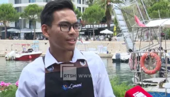 VIDEO / Nga Azia për të punuar në Sarandë, historia e 22-vjeçarit Chit Lin Maung nga Myanmari