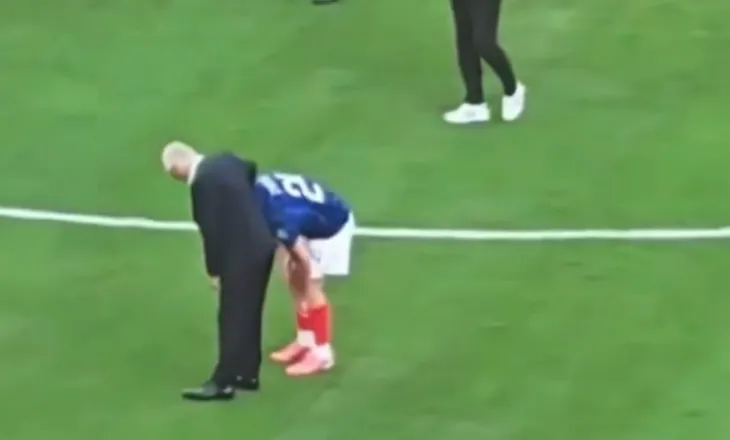 VIDEO/ Nisin krisjet e para te Franca, sulmuesi injoron trajnerin pas fitores me Suedinë
