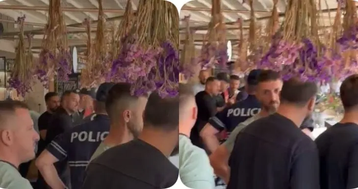 VIDEO / Protestuesit dhunojnë deputetët në kafe, ndërhyn Policia, 5 të arrestuar!