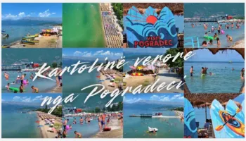 VIDEO / Rama ndan pamje piktoreske nga Pogradeci, pushues të shumtë mbushin brigjet e liqenit