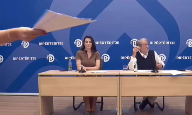 VIDEO / Sherr në PD! Kuçana i kërkon Berishës të respektohet Statuti, ndërpritet mbledhja