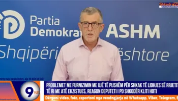 VIDEO – Situata me furnizimin me ujë të pijshëm në Shkodër, reagon deputeti i PD- së Kliti Hoti…