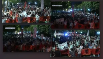 Vijon marshimi në rrugët e Tiranës/ Mijëra protestues kërkojnë dorëheqjen e Edi Ramës