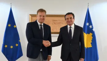 Vizitë e paparalajmëruar në Kosovë, Sorensen takon Kurtin për çështjen e gjyqtarëve dhe prokurorëve serbë
