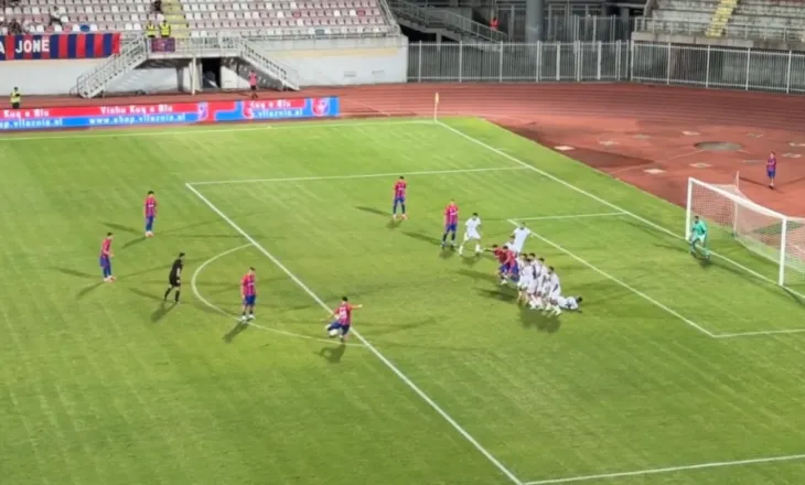 Vllaznia mund Malishevën, Shkodranët fitojnë 2 me 1 dhe shkojnë të  favorizuar në Kosovë, mundet Dinamo City